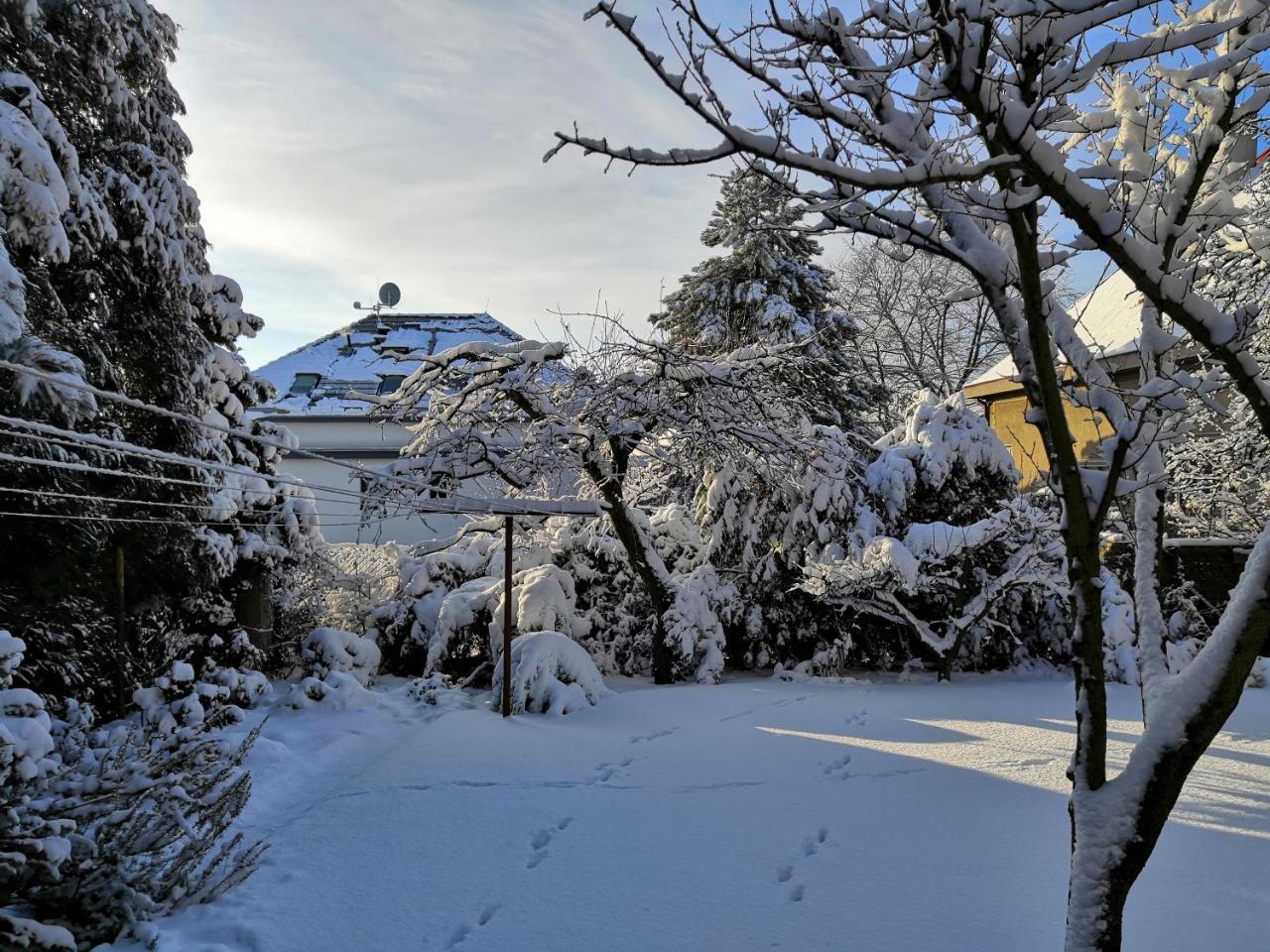 Vila Krocinka Praag Buitenkant foto